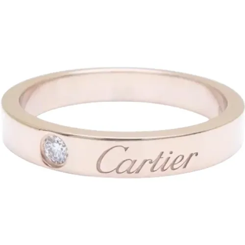 Pre-owned Jewellery, female, , Size: ONE SIZE Pre-owned Metal rings - Cartier Vintage - Modalova