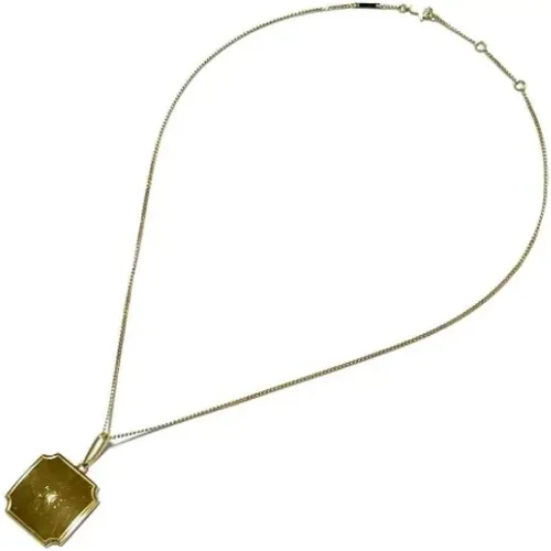 Pre-owned Jewellery, female, , Size: ONE SIZE Pre-owned Metal necklaces - Celine Vintage - Modalova