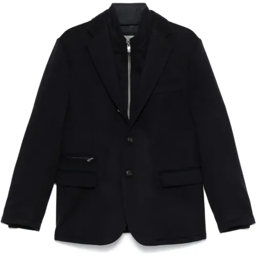 Layered Fleece Jacket , male, Sizes: XL, 2XL - Corneliani - Modalova