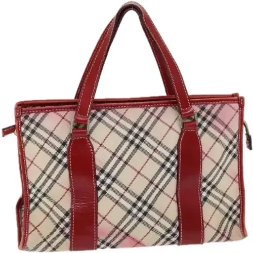 Pre-owned Cotton handbags , female, Sizes: ONE SIZE - Burberry Vintage - Modalova