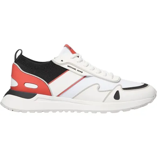 Trendy Red and Sneakers for Men , male, Sizes: 7 UK, 9 UK, 10 1/2 UK, 11 UK, 8 UK - Michael Kors - Modalova