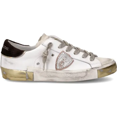 Sneakers Prsx Tennis Frauen, Gold Braun , Damen, Größe: 36 EU - Philippe Model - Modalova