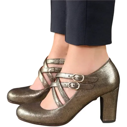 Elegant Leather Heeled Shoes - Size 41 , female, Sizes: 3 UK - Chie Mihara - Modalova