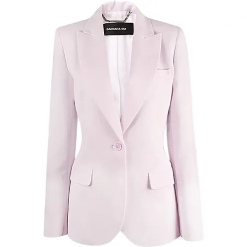 Blazers, female, , Size: S Pastel Crepe Smoking Jacket - Barbara Bui - Modalova