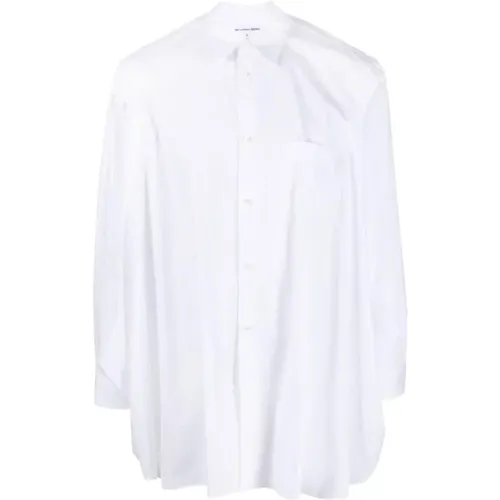 Cotton Shirt with Side Slits , male, Sizes: M, XS - Comme des Garçons - Modalova