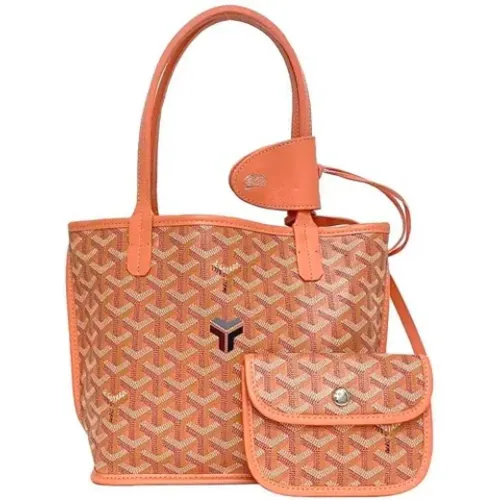 Pre-owned Canvas handbags , female, Sizes: ONE SIZE - Goyard Vintage - Modalova