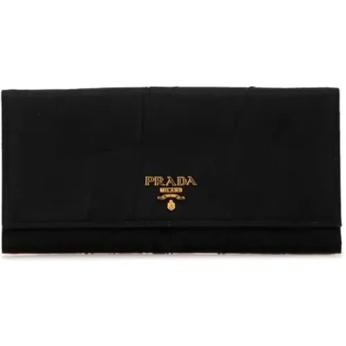 Pre-owned Wallets, female, , Size: ONE SIZE Pre-owned Leather wallets - Prada Vintage - Modalova