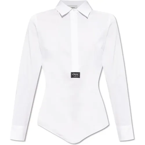Body, female, , Size: S Long-sleeve bodysuit - Coperni - Modalova