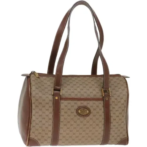 Pre-owned Shoulder Bags, female, , Size: ONE SIZE Pre-owned Leather gucci-bags - Gucci Vintage - Modalova