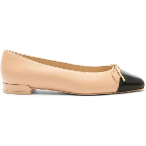 Ballerinas, female, , Size: 7 US Sleek Bow Slingback Flat - Stuart Weitzman - Modalova