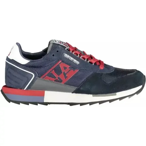 Elegant Sneakers with Contrast Details , male, Sizes: 6 UK, 10 UK, 9 UK, 8 UK, 7 UK - Napapijri - Modalova