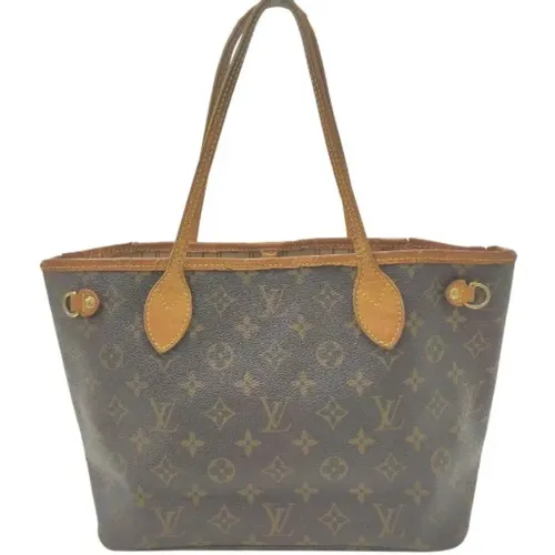 Pre-owned Tote Bags, female, , Size: ONE SIZE Pre-owned Neverfull PM Monogram Bag - Fair Condition - Louis Vuitton Vintage - Modalova