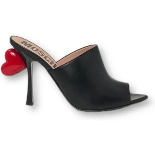High Heel Sandals , female, Sizes: 6 UK, 4 UK, 5 UK, 7 UK - Moschino - Modalova