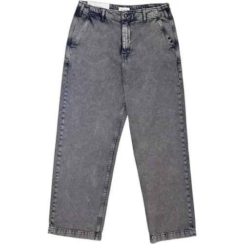 Japan Marmo Stone Wool Jeans , male, Sizes: S, XS - Amish - Modalova