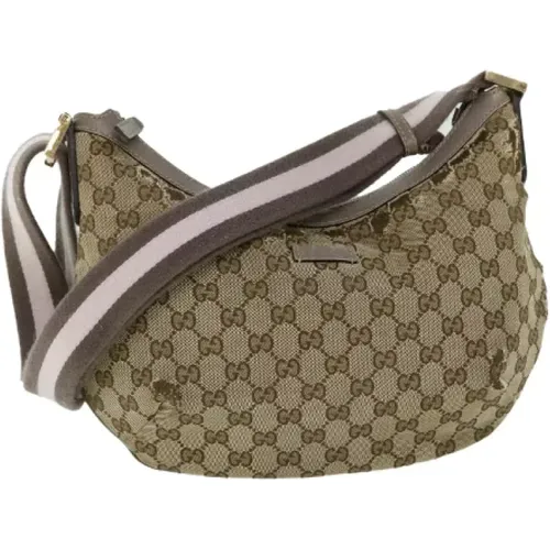 Pre-owned Canvas gucci-bags , female, Sizes: ONE SIZE - Gucci Vintage - Modalova