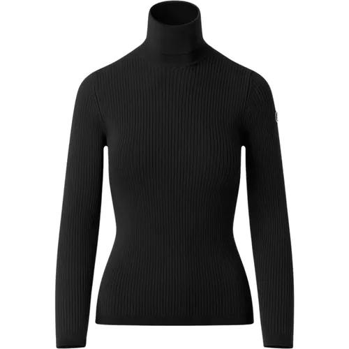 Modernes Rippstrickpullover , Damen, Größe: M - Fusalp - Modalova