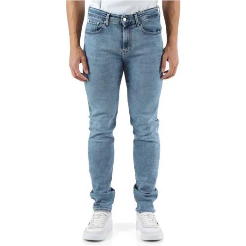 Skinny Fit Five-Pocket Jeans , male, Sizes: W34, W32, W36, W31 - Calvin Klein Jeans - Modalova