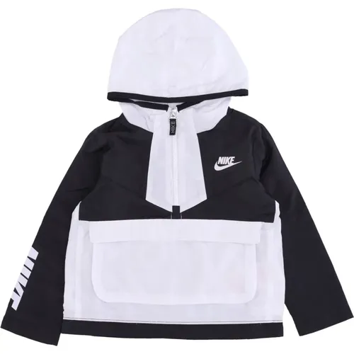 Kinder Schwarze Windjacke Nike - Nike - Modalova