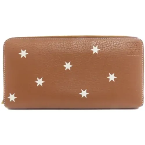 Pre-owned Wallets, female, , Size: ONE SIZE Pre-owned Leather wallets - Loewe Pre-owned - Modalova