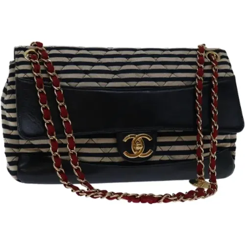 Pre-owned Shoulder Bags, female, , Size: ONE SIZE Pre-owned Cotton chanel-bags - Chanel Vintage - Modalova