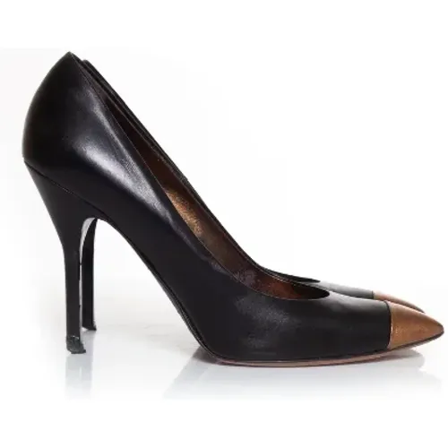 Pre-owned Pumps, female, , Size: 8 1/2 US Pre-owned Leather heels - Yves Saint Laurent Vintage - Modalova