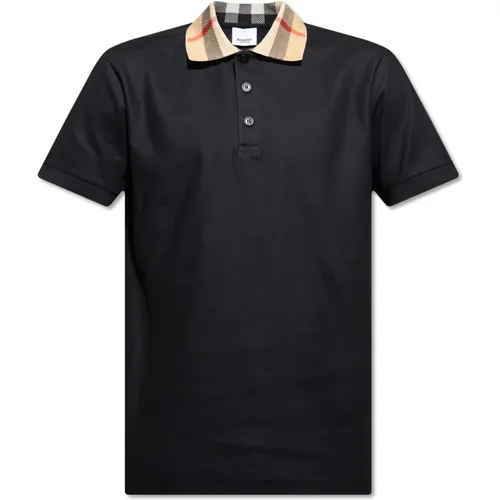 Cody Baumwoll-Poloshirt , Herren, Größe: XS - Burberry - Modalova