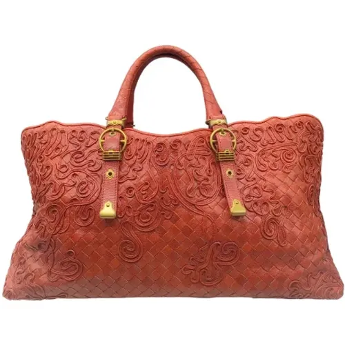 Pre-owned Leather handbags , female, Sizes: ONE SIZE - Bottega Veneta Vintage - Modalova