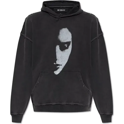 Sweatshirts, male, , Size: XS Sweatshirt with print - Misbhv - Modalova