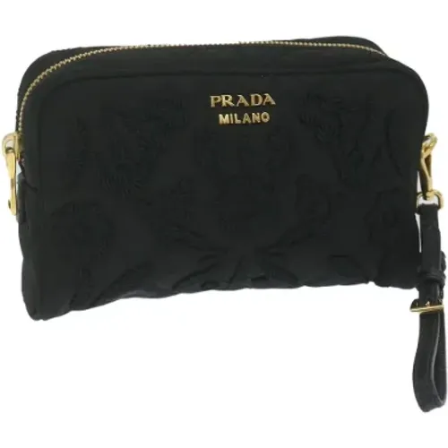 Pre-owned Bags, female, , Size: ONE SIZE Pre-owned Nylon pouches - Prada Vintage - Modalova