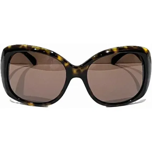 Pre-owned Accessories, female, , Size: ONE SIZE Pre-owned Plastic sunglasses - Chanel Vintage - Modalova