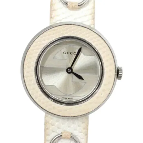 Pre-owned Watches, female, , Size: ONE SIZE Pre-owned Stainless Steel watches - Gucci Vintage - Modalova