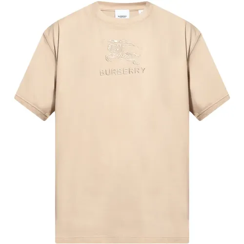 Tempah T-shirt with logo , male, Sizes: L - Burberry - Modalova