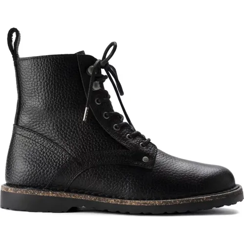 Schwarze flache Schuhe , Herren, Größe: 45 EU - Birkenstock - Modalova