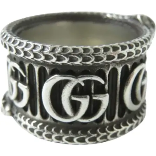 Pre-owned Jewellery, female, , Size: ONE SIZE Pre-owned Metal rings - Gucci Vintage - Modalova