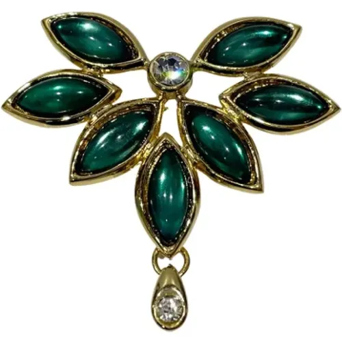 Pre-owned Jewellery, female, , Size: ONE SIZE Pre-owned Metal brooches - Yves Saint Laurent Vintage - Modalova