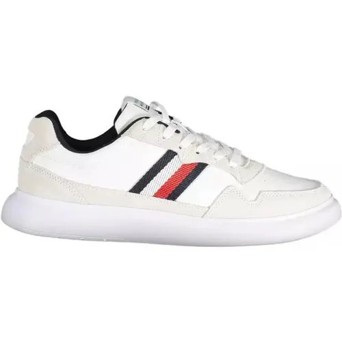 Sneakers, male, , Size: 10 US Stylish Contrast Sneaker with Laces - Tommy Hilfiger - Modalova