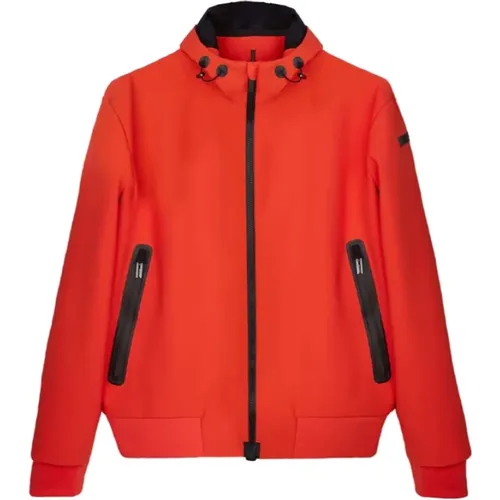 Orange Summer Hood Jacket - Surflex™ Fabric , male, Sizes: M, L, XL - RRD - Modalova