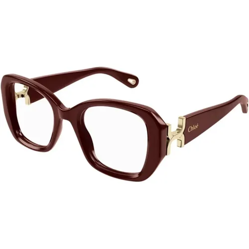 Burgunder Sonnenbrille Modell Ch0239O - Chloé - Modalova