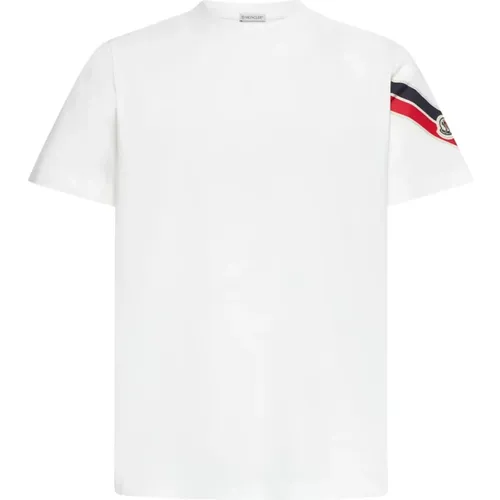 T-shirts and Polos , male, Sizes: L, XL, S, M - Moncler - Modalova