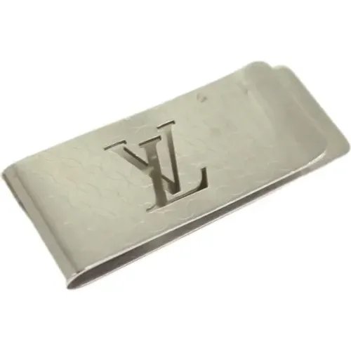 Pre-owned Metal wallets , female, Sizes: ONE SIZE - Louis Vuitton Vintage - Modalova