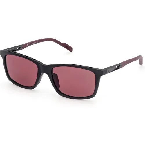 Sport Sonnenbrille Sp0052 Farbe 02S , Herren, Größe: 56 MM - Adidas - Modalova