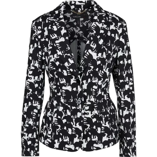 Elephant Motif Blazer , female, Sizes: L - Marc Cain - Modalova