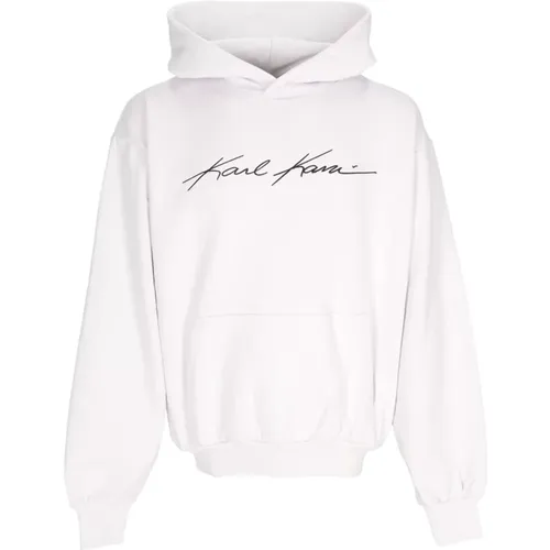 Hoodies, male, , Size: XL Hoodie Autograph Heavy Sweatshirt - Karl Kani - Modalova