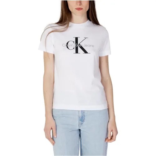 T-Shirts , female, Sizes: L - Calvin Klein Jeans - Modalova
