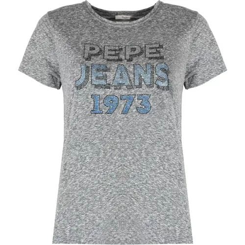 T-Shirt Bibiana , Damen, Größe: S - Pepe Jeans - Modalova