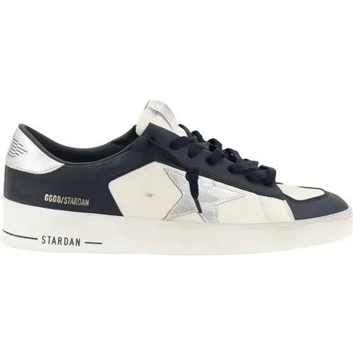 Sneakers, male, , Size: 9 US Stardan Leather Sneakers - Golden Goose - Modalova