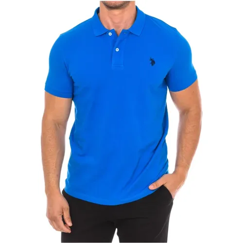 Polo-Shirt mit kurzen Ärmeln , Herren, Größe: 2XL - U.S. Polo Assn. - Modalova