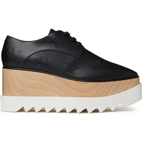 Crystal Star Platform Oxfords , female, Sizes: 6 UK - Stella Mccartney - Modalova