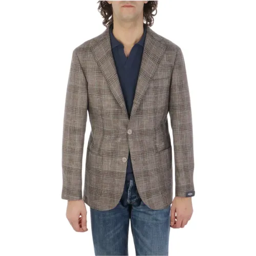 Jimmy Jacket , male, Sizes: XL, 4XL, L - Barba - Modalova