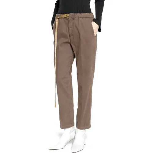 Trousers , female, Sizes: S, XS - White Sand - Modalova